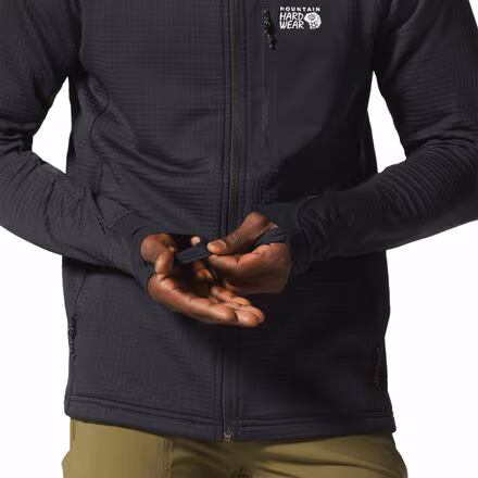 Polartec Power Grid Full-Zip Hoodie - Men's