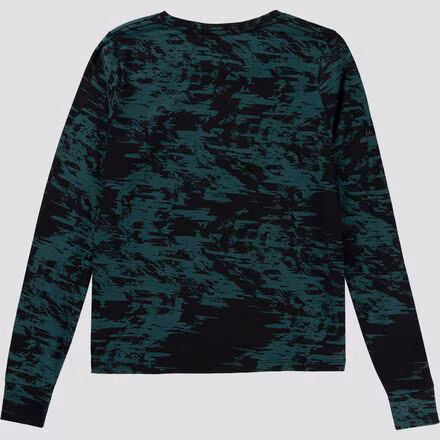 Fracture Print Label Long-Sleeve T-Shirt - Women's