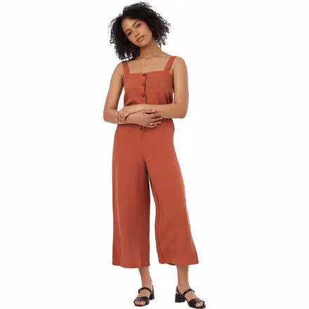 TreeLinen Apron Front Jumpsuit - Women's