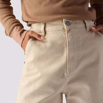 Cotton Canvas Workwear Short - Women's