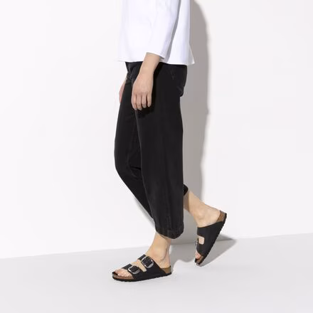 Arizona Big Buckle Leather Sandal - Women's