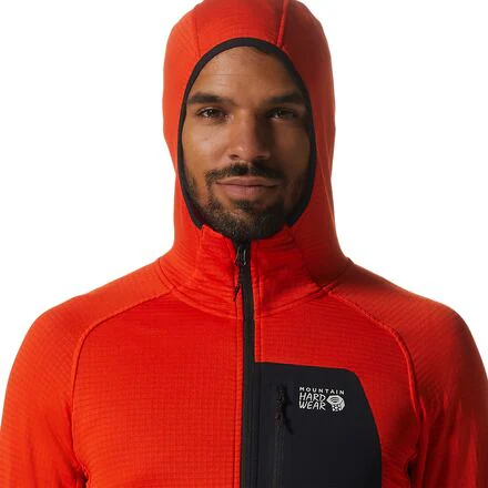 Polartec Power Grid Full-Zip Hoodie - Men's