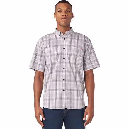 Flex Plaid Short-Sleeve Shirt - Men's