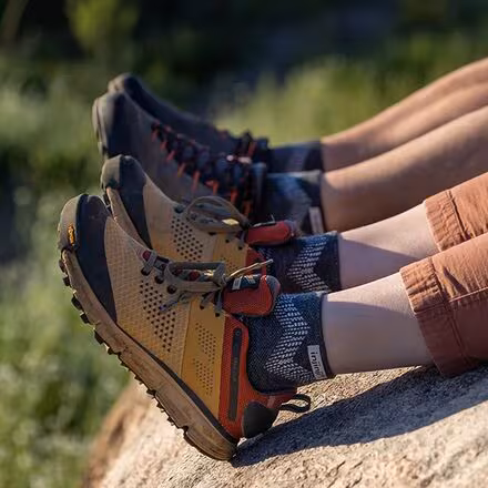 Outdoor Midweight Wool Mini Crew Sock - Men's