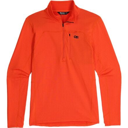 Vigor Grid Fleece Half-Zip Jacket - Men's