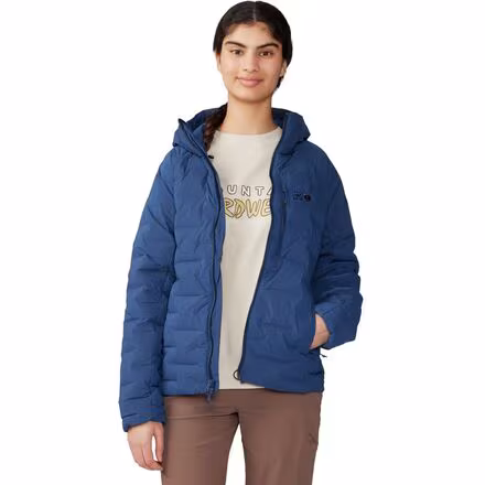 Stretchdown Hooded Jacket - Women's