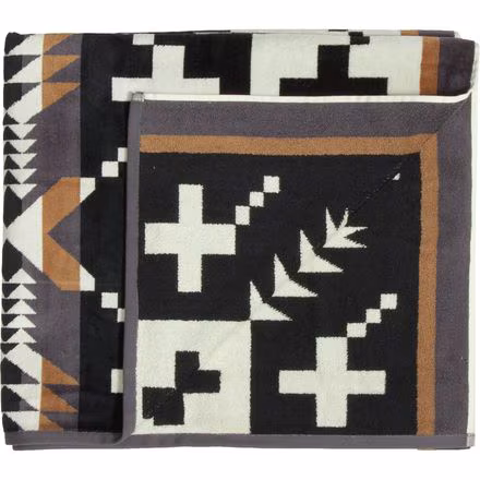 Oversized Jacquard Towel