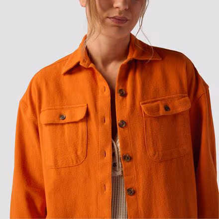 Tasha Oversized Brushed Flannel - Women's