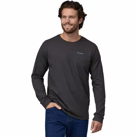 Line Logo Ridge Long-Sleeve Responsibili-T-Shirt - Men's