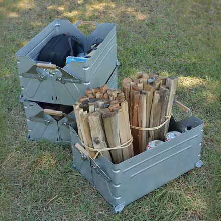 Stacking Metal Shelf Container