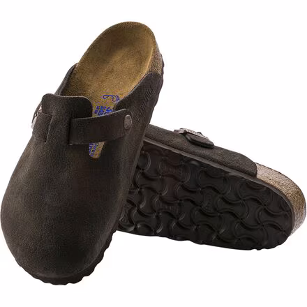 Boston Soft Footbed Suede Narrow Clog - Women's