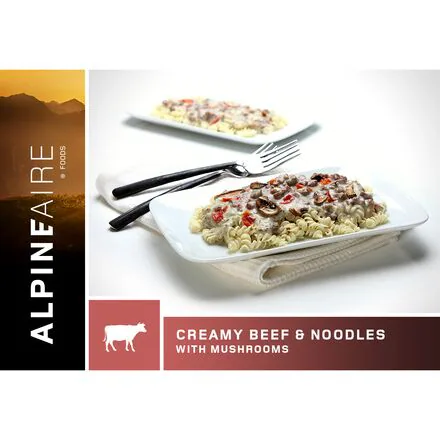 Creamy Beef & Noodles with Mushrooms