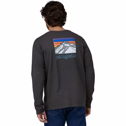 Line Logo Ridge Long-Sleeve Responsibili-T-Shirt - Men's