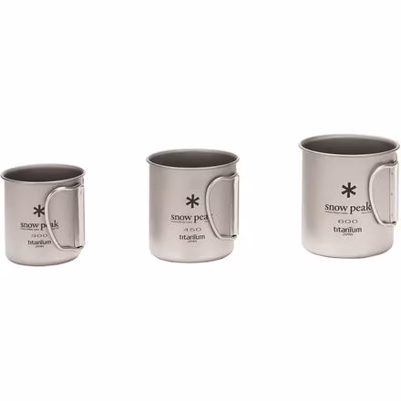 Titanium Single Wall Cup 600