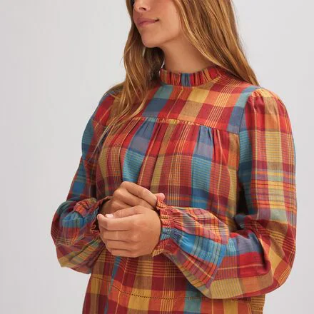 Plaid Yoke Shirt - Women's