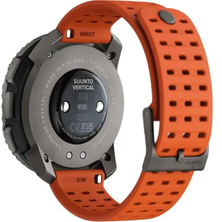 Vertical Titanium Solar Sport Watch