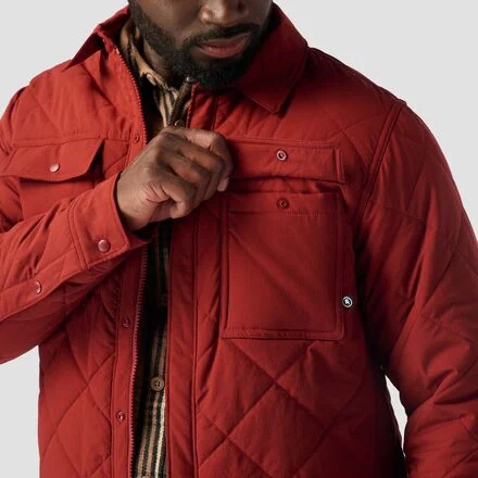 Quilted Insulated Shirt Jacket - Men's