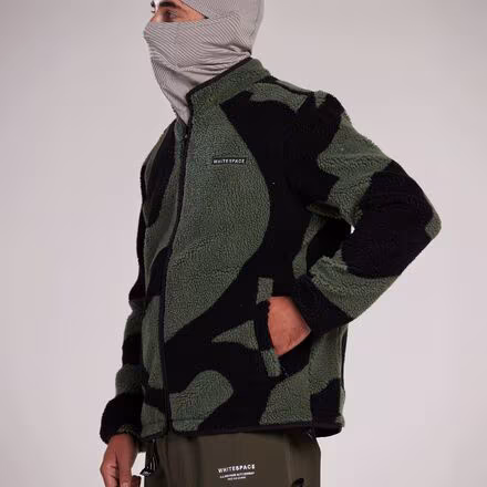 Cinchable Sherpa Fleece Zip-Up - Men's