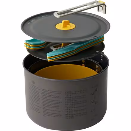 Frontier UL Two Pot 14-Piece Multi-Cook Set - 4 Person