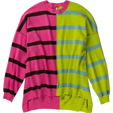 Uptown Stripe Pullover Sweater - Women's