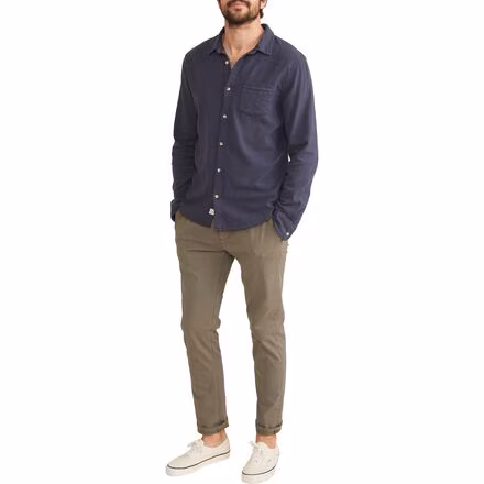Long-Sleeve Classic Stretch Selvage Shirt - Men's