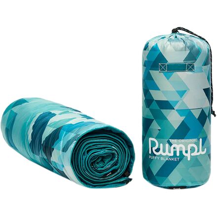Original Puffy 1-Person Blanket - Geo Blue