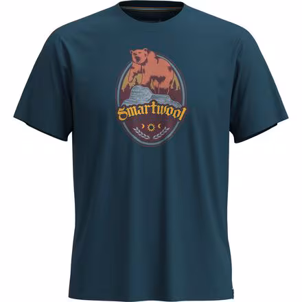 Bear Attack Graphic Short-Sleeve T-Shirt
