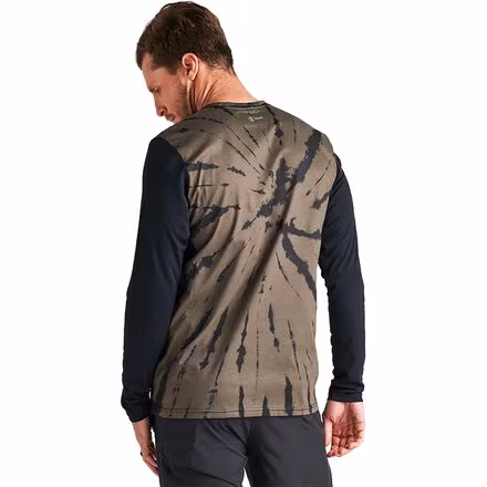 Willow Knit Atlas Tie Dye Long-Sleeve T-Shirt - Men's