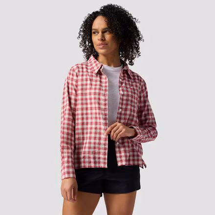 Range Long-Sleeve Plaid Shirt - Women's