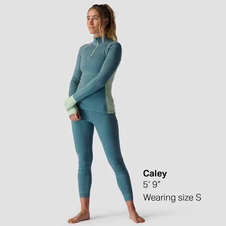 Spruces Mid-Weight Merino Baselayer 1/4-Zip Top - Women's