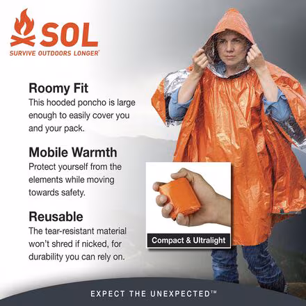 Heat Reflective Poncho