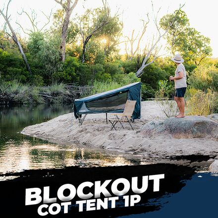 BlockOut Cot Tent: 1-Person