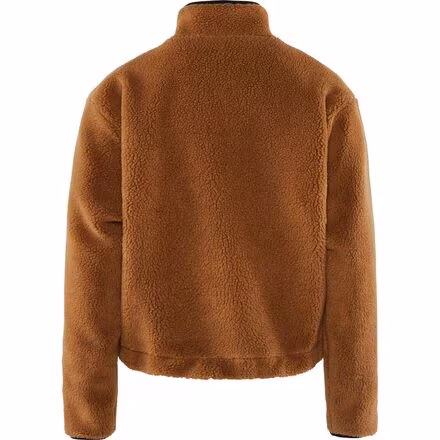 Cropped Pile Fleece Jacket - Women's