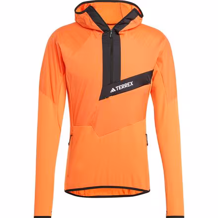 Techrock Ultralight 1/2-Zip Hooded Fleece Jacket - Men's