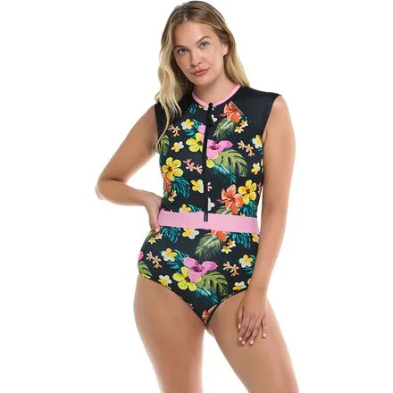 Tropical Island Stand Up Paddle Rashguard - Women's
