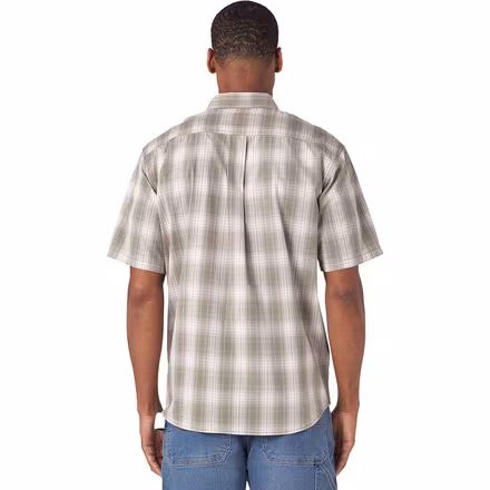 Flex Plaid Short-Sleeve Shirt - Men's