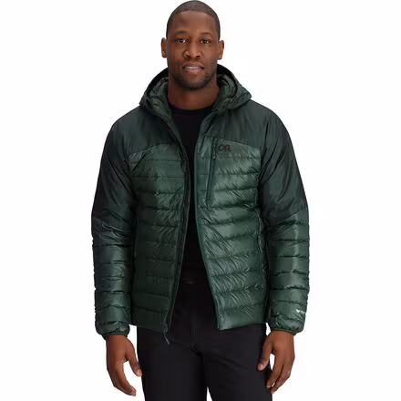 Helium Down Hooded Jacket - Men's