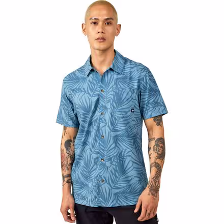 Nomad Perforated Button-Up Short-Sleeve Shirt - Men's