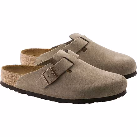 Boston Soft Footbed Suede Narrow Clog - Women's