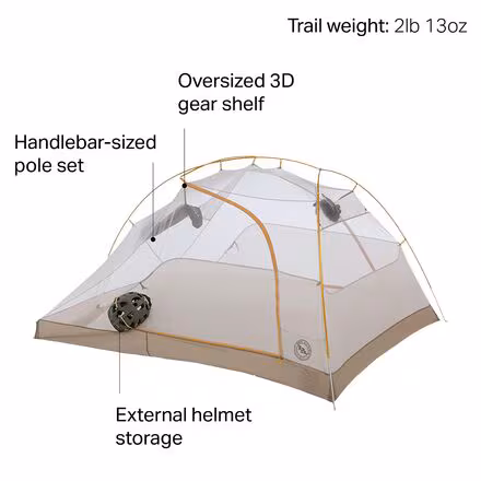 Tiger Wall UL3 Bikepack Tent: 3-Person 3-Season