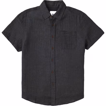 Alan Solid Short-Sleeve Shirt - Men's