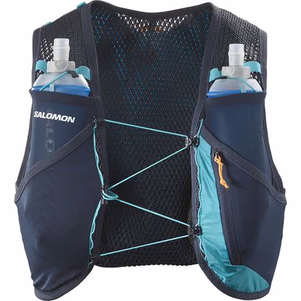 Active Skin 4L Running Hydration Vest + Flasks