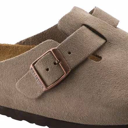 Boston Soft Footbed Suede Clog - Men's
