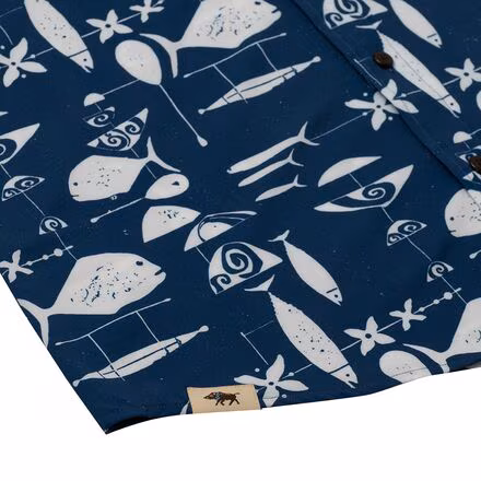 Recycled Kiholo Bay Aloha Shirt - Men's