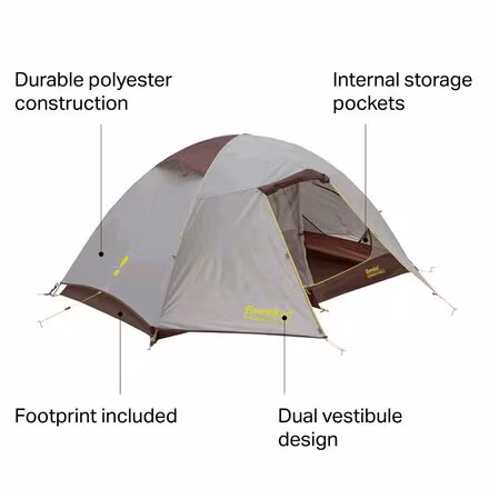 Summer Pass 3 Tent: 3-Person 3-Season