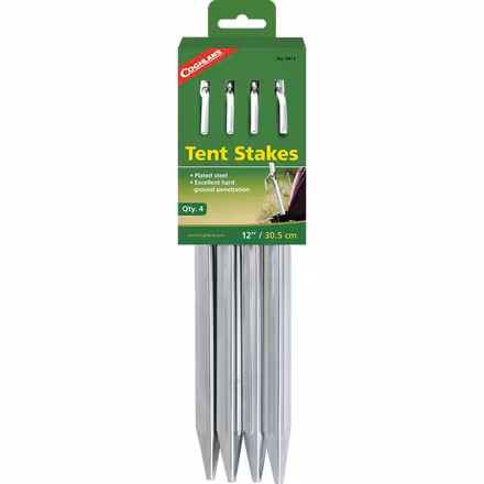 12in Steel Tent Stakes