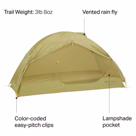 Tungsten UL Tent: 1-Person 3-Season