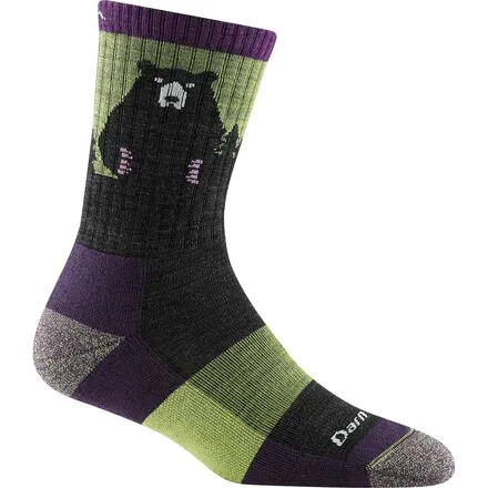 Bear Town Micro Crew Light Cushion Sock - Women's