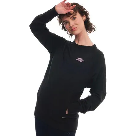 Artilectual Crew Script Long-Sleeve Shirt - Women's