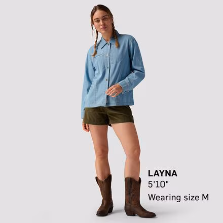 Lightweight Denim Workshirt - Women's